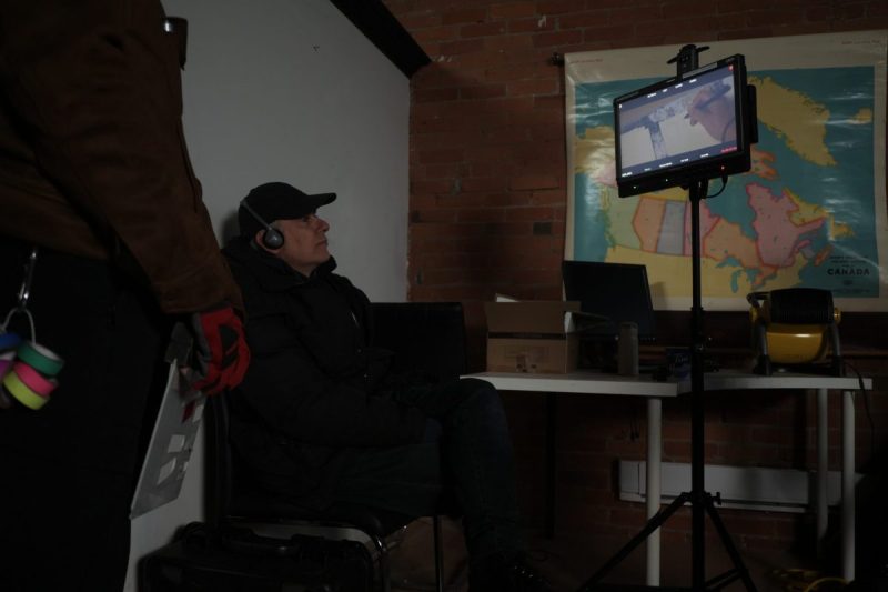 Filming EXTRAS, short film 2024.