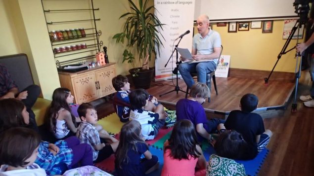 Reading Sea of Pearls in Arabic & English, Toronto Culture Days, 2014.