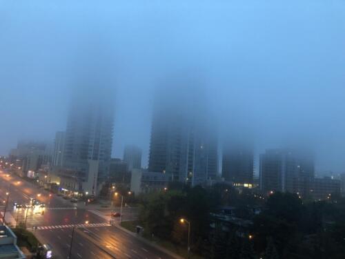 Towers in the Fog